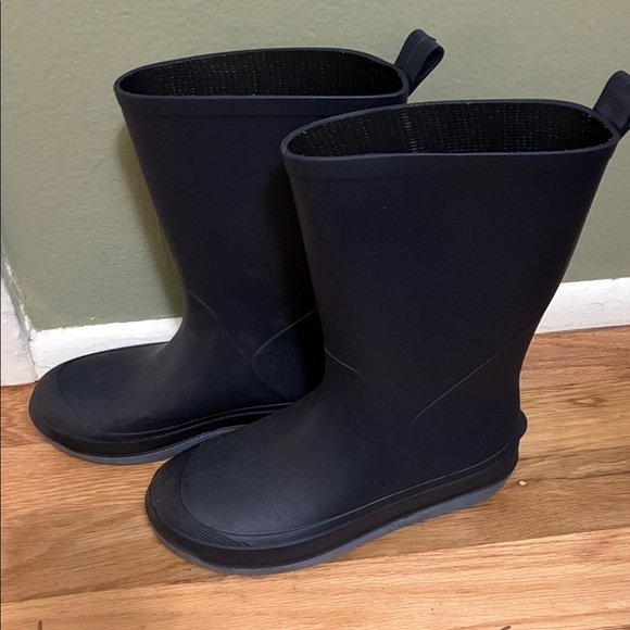 Navy Rain Boots, 1 - Picture 2 of 4